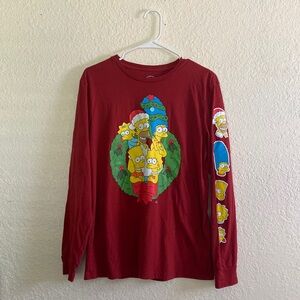 Old Navy The Simpsons Christmas Long sleeve